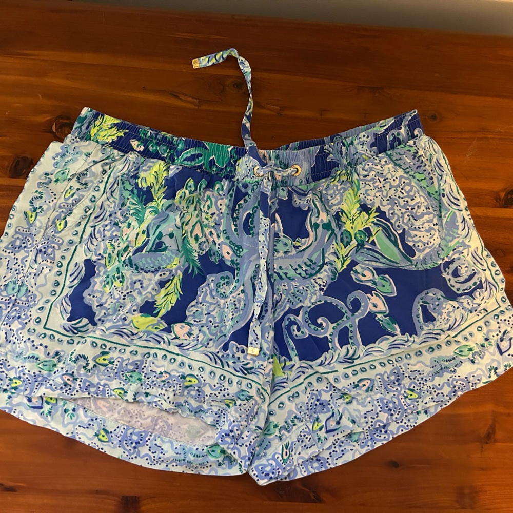 Lilly Pulitzer Size Small Katia blue shorts